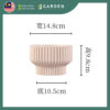 【Nordic Minimalist】European Modern Minimalist Creative Ceramic Flower Pot 【北欧极简】欧式现代简约创意陶瓷花盆 JW73900.15