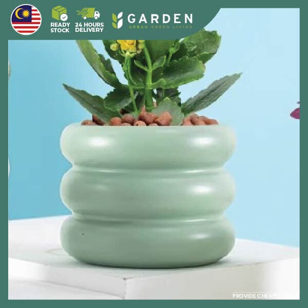 Ceramic shopee JW00732.12-18 【Nordic Minimalist】European Modern Minimalist Creative Ceramic Flower Pot 【北欧极简】欧式现代简约创意陶瓷花盆 JW00732