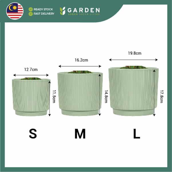 Ceramic shopee JW7450000-05 【Nordic Minimalist】European Modern Minimalist Creative Ceramic Flower Pot 【北欧极简】欧式现代简约创意陶瓷花盆 JW7450000