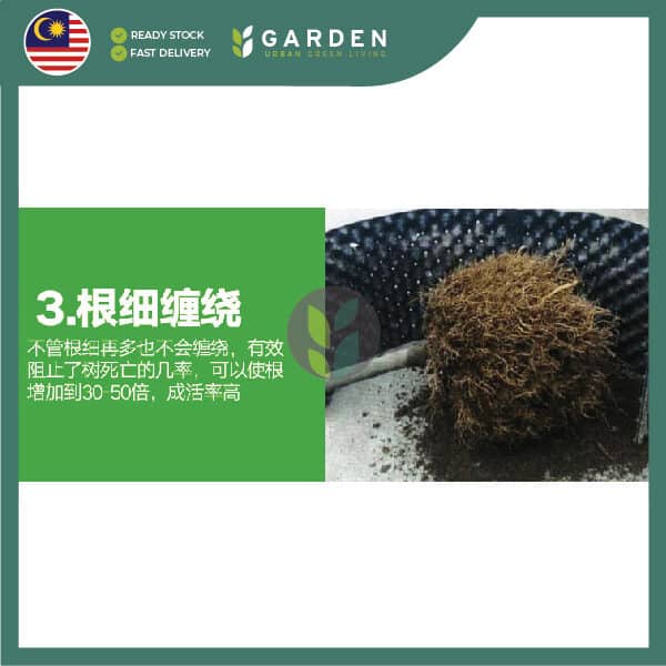 RB01-04 Yewfex 25M Air Pruning Pot Root Controller 快速控根器 根控透气花盆