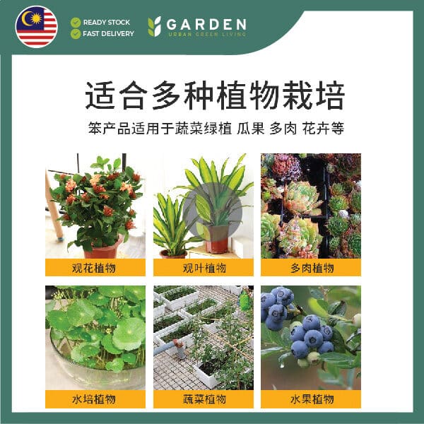 Soil-04 Yewfex 12kg (28L) Organic Soil 6 in 1 Plant Vegetable Soil Compost Fertilizer 6合1天然有机土 蔬菜花卉通用营养土
