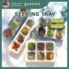 Yewfex 6 Holes Seedling Tray Succulent Cactus Plastic Plant Nursery Pot Grow Starter Propagation ewfex 6孔加厚育苗盆 多肉仙人掌叶插育苗盘 塑料发芽穴盘 种苗营养钵 扦插穴盆