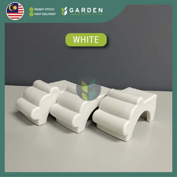 pOT FEET-05 Yewfex 3pcs Plastic Flower Pot Feet Stand Plant Vase Elevator Tray Kaki Pasu Bunga Decoration 3个装 塑料花盆脚垫 托盘花盆支撑架 防积水通风垫高块 园艺创意装饰底座