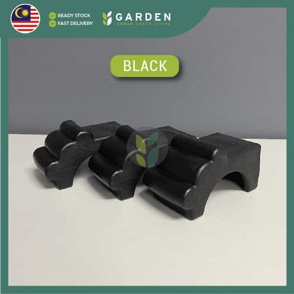 pOT FEET-06 Yewfex 3pcs Plastic Flower Pot Feet Stand Plant Vase Elevator Tray Kaki Pasu Bunga Decoration 3个装 塑料花盆脚垫 托盘花盆支撑架 防积水通风垫高块 园艺创意装饰底座
