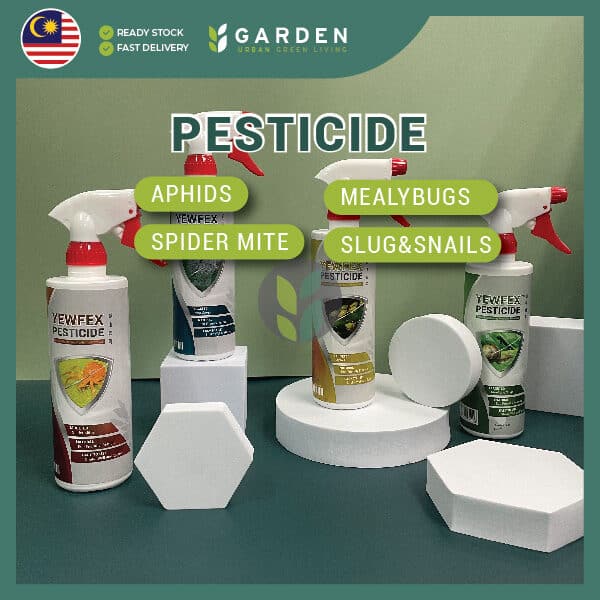 pesticide-08 Yewfex 500ml Organic Pesticide Repellent Plant Pest Control Spider Mites Aphids Mealybugs Snail Spray Serangga 然有机植物杀虫剂 触杀红蜘蛛蚜虫蚧壳虫 园艺多肉防虫驱虫喷雾 杀蜗牛