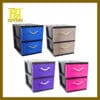 4014-02BK 2Tier A4 Drawer – Rattan Face