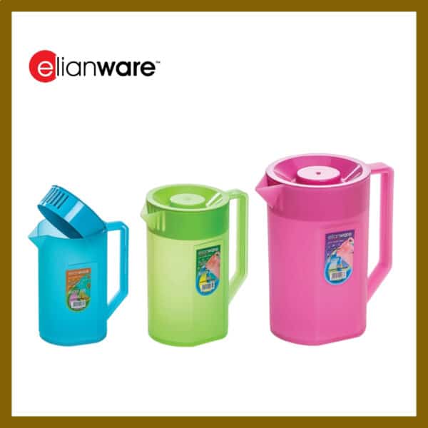 31 Elianware E-84 / E-85 / E-86 1.5Ltr / 2.5Ltr / 4Ltr Water Jug With Handle