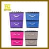 4014-02BK 2Tier A4 Drawer – Rattan Face