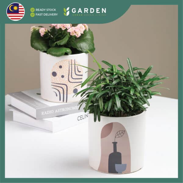 【Nordic Minimalist】European Modern Minimalist Creative Ceramic Flower Pot 【北欧极简】欧式现代简约创意陶瓷花盆 866-3