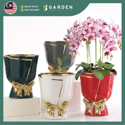 【Nordic Minimalist】European Modern Minimalist Creative Ceramic Flower Pot 【北欧极简】欧式现代简约创意陶瓷花盆 06696012