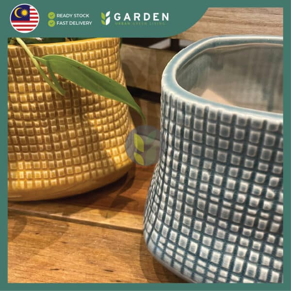 【Nordic Minimalist】European Modern Minimalist Creative Ceramic Flower Pot 【北欧极简】欧式现代简约创意陶瓷花盆 GF319-63