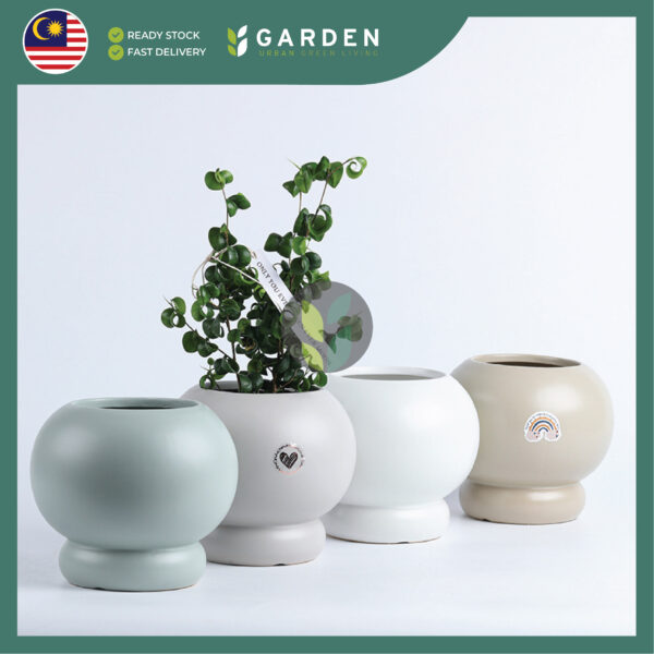 【Nordic Minimalist】European Modern Minimalist Creative Ceramic Flower Pot 【北欧极简】欧式现代简约创意陶瓷花盆 624