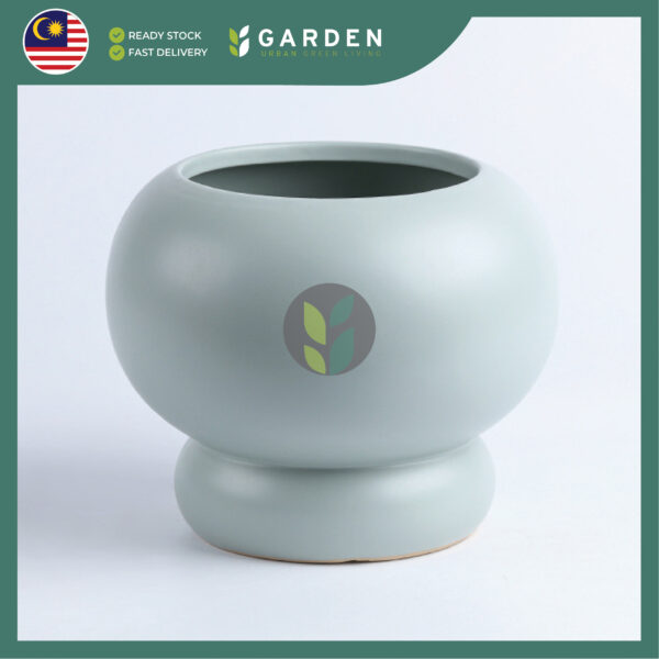 【Nordic Minimalist】European Modern Minimalist Creative Ceramic Flower Pot 【北欧极简】欧式现代简约创意陶瓷花盆 624
