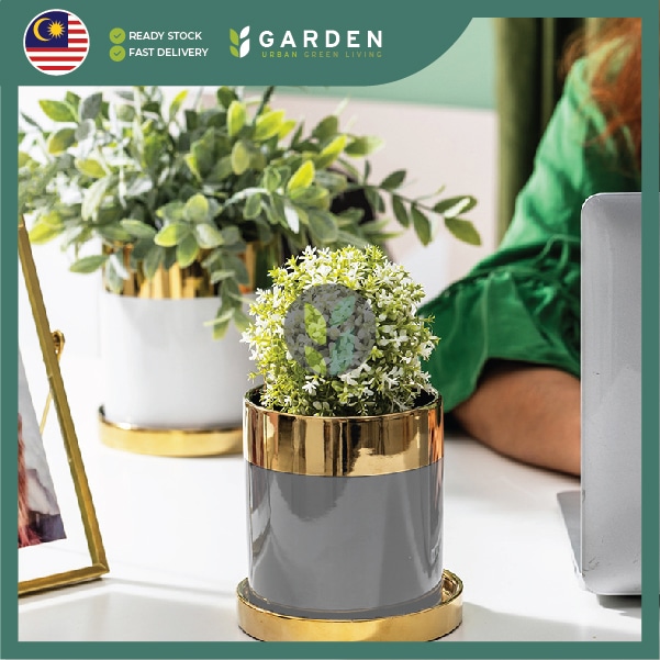 【Nordic Minimalist】European Modern Minimalist Creative Ceramic Flower Pot 【北欧极简】欧式现代简约创意陶瓷花盆 866-J