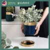 【Nordic Minimalist】European Modern Minimalist Creative Ceramic Flower Pot 【北欧极简】欧式现代简约创意陶瓷花盆 866-J