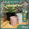 【Nordic Minimalist】European Modern Minimalist Creative Ceramic Flower Pot 【北欧极简】欧式现代简约创意陶瓷花盆 894