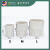 【Nordic Minimalist】European Modern Minimalist Creative Ceramic Flower Pot 【北欧极简】欧式现代简约创意陶瓷花盆 894