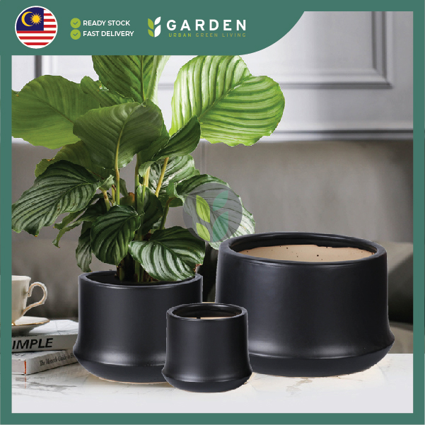 Ceramic shopee 891-02 【Nordic Minimalist】European Modern Minimalist Creative Ceramic Flower Pot 【北欧极简】欧式现代简约创意陶瓷花盆 891