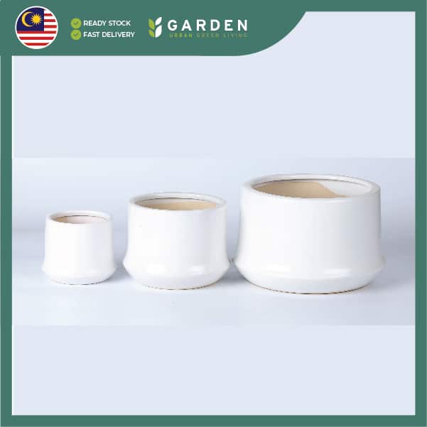 Ceramic shopee 891-10 【Nordic Minimalist】European Modern Minimalist Creative Ceramic Flower Pot 【北欧极简】欧式现代简约创意陶瓷花盆 891
