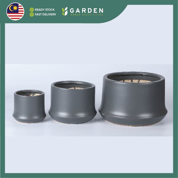 Ceramic shopee 891-11 【Nordic Minimalist】European Modern Minimalist Creative Ceramic Flower Pot 【北欧极简】欧式现代简约创意陶瓷花盆 891