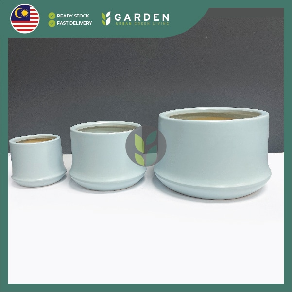 Ceramic shopee 891-13 【Nordic Minimalist】European Modern Minimalist Creative Ceramic Flower Pot 【北欧极简】欧式现代简约创意陶瓷花盆 891