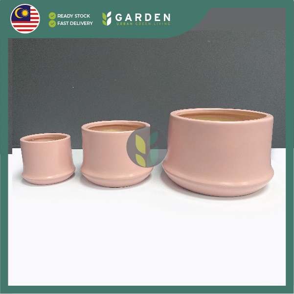 Ceramic shopee 891-14 【Nordic Minimalist】European Modern Minimalist Creative Ceramic Flower Pot 【北欧极简】欧式现代简约创意陶瓷花盆 891