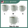【Nordic Minimalist】European Modern Minimalist Creative Ceramic Flower Pot 【北欧极简】欧式现代简约创意陶瓷花盆 899-H13