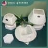 【Nordic Minimalist】European Modern Minimalist Creative Ceramic Flower Pot 【北欧极简】欧式现代简约创意陶瓷花盆 HCZ