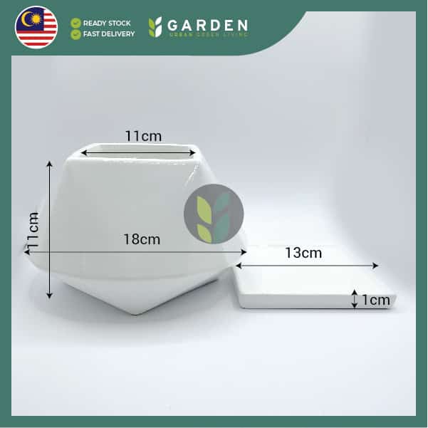 【Nordic Minimalist】European Modern Minimalist Creative Ceramic Flower Pot 【北欧极简】欧式现代简约创意陶瓷花盆 HCZ