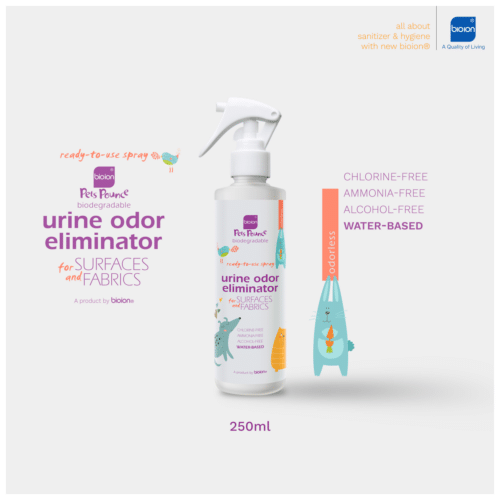 Bioion®️ Pets Pounce Urine Odour Eliminator for Surfaces and Fabrics