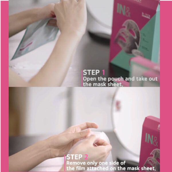 In& out facial Mask_K-08 B:VID In & Out 5pc Facial Pore Vacuum Suction Mask BVID 毛孔清洁面膜 控油去黑头粉刺