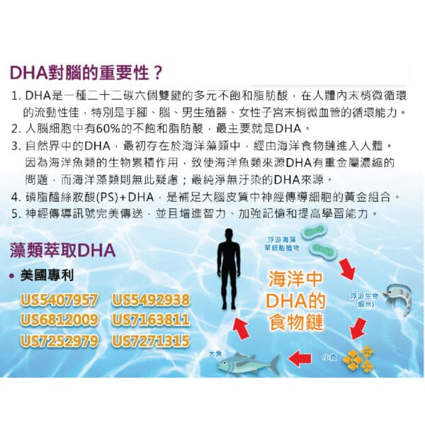 PS Phosphatidylserine (60 Capsules/Box) Brain booster 複方膠囊｜改善过动 提升記憶力 專注力 學習力｜學生 上班族 銀髮族 適用｜預防健忘 阿茲海默症保健配方