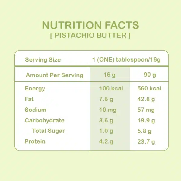 AYOMAYO Pistachio Butter (90G)