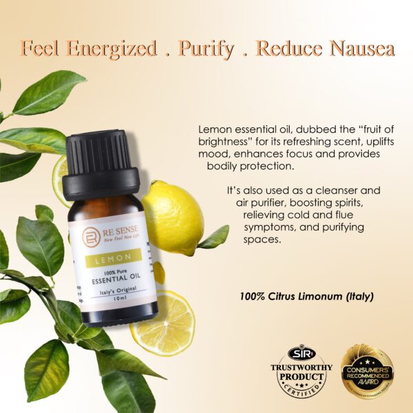 RE SENSE®Lemon Essential Oil (10ml)