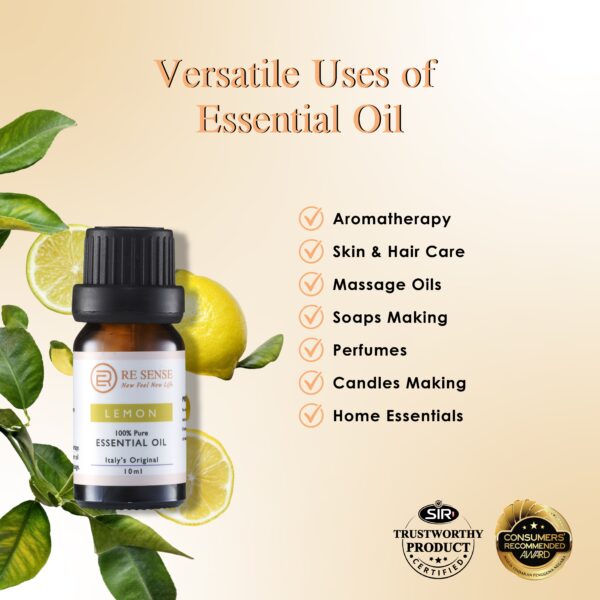 RE SENSE®Lemon Essential Oil (10ml)