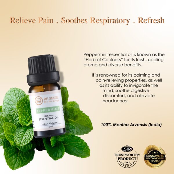 RE SENSE®Peppermint Essential Oil (10ml)