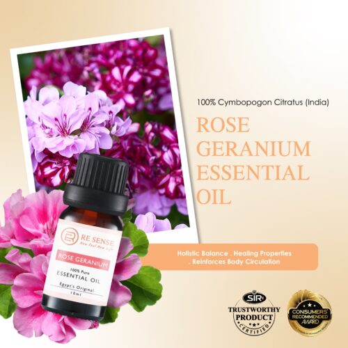 RE SENSE®Rose Geranium Essential Oil (10ml)