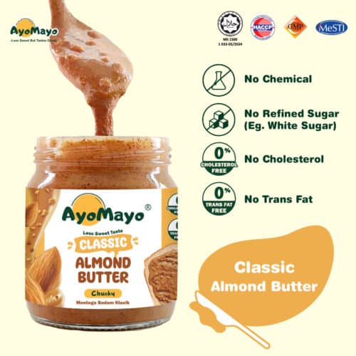 Product Display_Web-Classic-C AYOMAYO Classic Almond Butter (90G/180G)