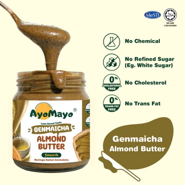 Product Display_Web-Gen-S AYOMAYO Genmaicha Almond Butter (90G/180G)