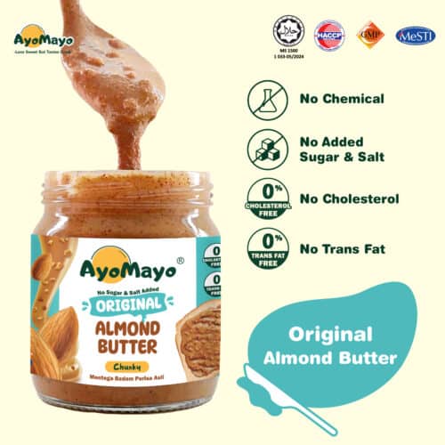 Product Display_Web-Ori-C AYOMAYO Original Almond Butter (90G/180G)