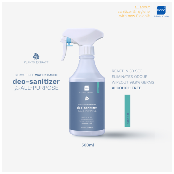 Bioion deo-sanitizer for all-Purpose