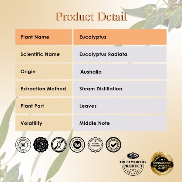 RE SENSE®Eucalyptus Essential Oil (10ml)