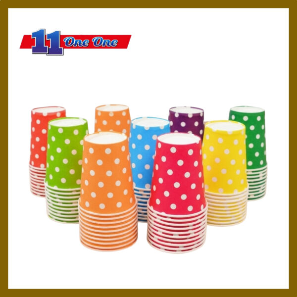 KA3104B 7oz 10pc Dot Paper Cup