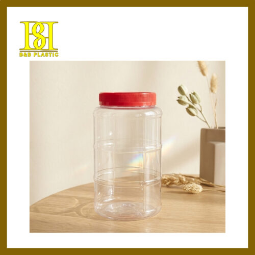 K3400ML Red Cap Pet Bottle