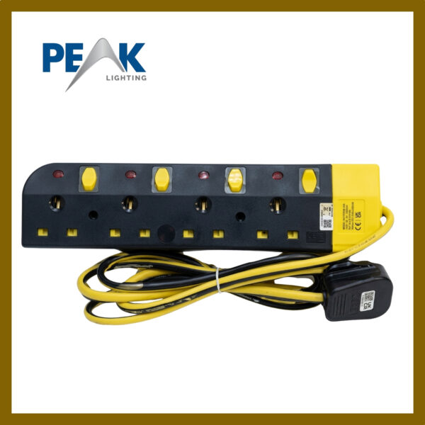 8514-2M/5M 4GANG Trailing Extension Socket