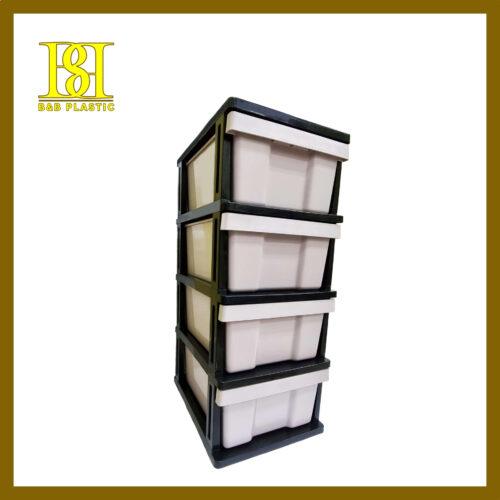 MOVOO (4) 4024-04GB 4 Tier A4 Drawer