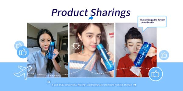 PSK Skincare & Makeup| ​​​​​​​Deep Sea Source Extraction Moisturizing Starter Set (Toner+ Emulsion)