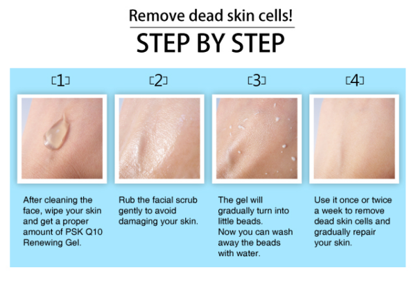 Renewing-gel PSK Skincare & Makeup| PSK Q10 Renewing Peeling Gel |Q10 Renewing Gel 100ml