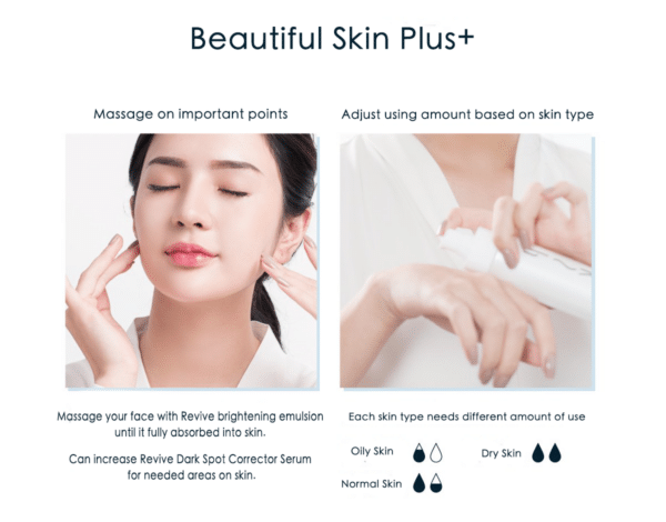 brightening-emulsion-05 PSK Skincare & Makeup| Revive Brightening Starter Set (Moisturizing Toner 150ml+Emulsion 80ml)