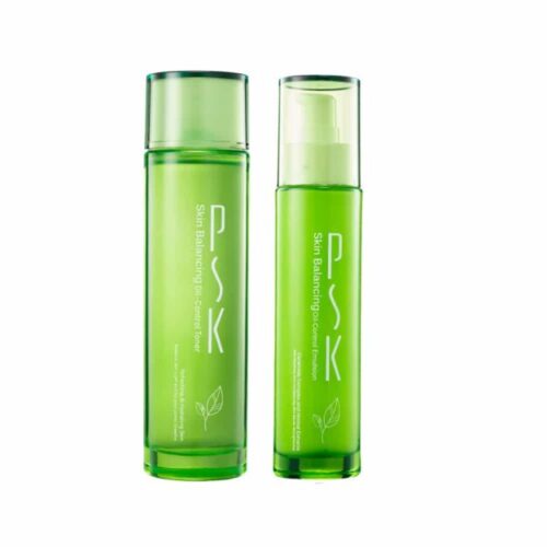 PSK Skincare & Makeup| Skin Balancing Oil Control Starter Set (Toner 150ml+ Emulsion 80ml)
